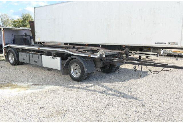 HKM G 18 ZL 5,0, Außenroller 5 bis 7m, Luftfederun - Containertransporter/ Wissellaadbak aanhangwagen: afbeelding 2 HKM G 18 ZL 5,0, Außenroller 5 bis 7m, Luftfederun - Containertransporter/ Wissellaadbak aanhangwagen: afbeelding 2