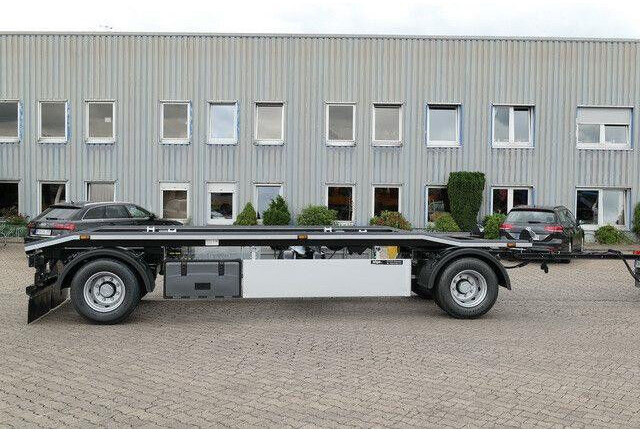 HKM G 18 ZL 5,0, Außenroller, Luftf. 5-7m Behälter - Containertransporter/ Wissellaadbak aanhangwagen: afbeelding 3 HKM G 18 ZL 5,0, Außenroller, Luftf. 5-7m Behälter - Containertransporter/ Wissellaadbak aanhangwagen: afbeelding 3