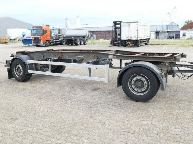 Huffermann HSA 18.70, Container, Schlitten, SAF, Luftfed. - Containertransporter/ Wissellaadbak aanhangwagen: afbeelding 4 Huffermann HSA 18.70, Container, Schlitten, SAF, Luftfed. - Containertransporter/ Wissellaadbak aanhangwagen: afbeelding 4