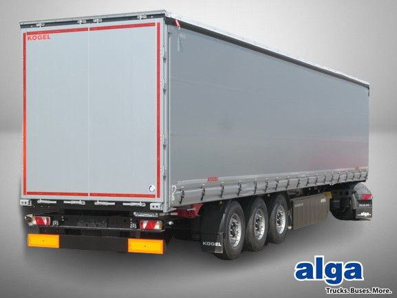 Kögel SN 24, Edscha, Palettenkasten, Luft-Lift, BPW - Schuifzeiloplegger: afbeelding 1 Kögel SN 24, Edscha, Palettenkasten, Luft-Lift, BPW - Schuifzeiloplegger: afbeelding 1
