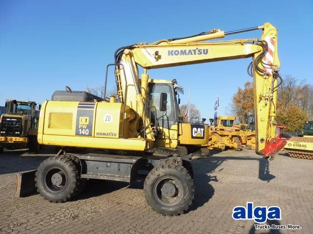 Komatsu PW 140-7 - Mobiele graafmachine: afbeelding 1 Komatsu PW 140-7 - Mobiele graafmachine: afbeelding 1