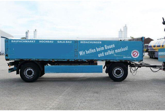 Krone AZP 18, Baustoff, BPW, 7.200mm lang, Scheibe - Open/ Plateau aanhangwagen: afbeelding 5 Krone AZP 18, Baustoff, BPW, 7.200mm lang, Scheibe - Open/ Plateau aanhangwagen: afbeelding 5