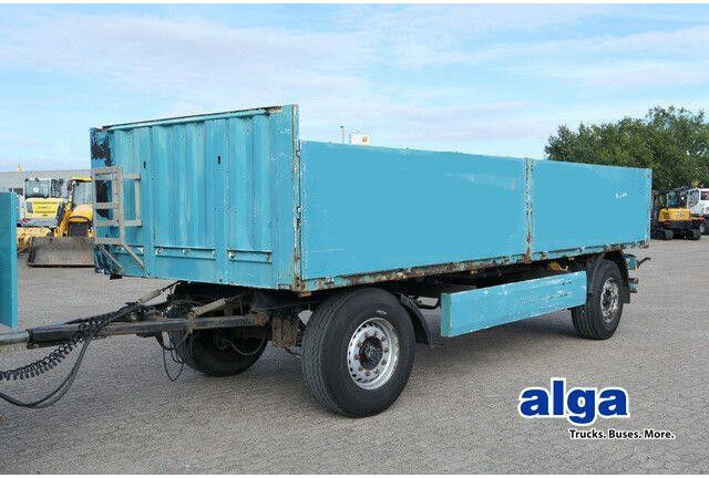 Krone AZP 18, Baustoff, BPW, 7.200mm lang, Scheibe - Open/ Plateau aanhangwagen: afbeelding 1 Krone AZP 18, Baustoff, BPW, 7.200mm lang, Scheibe - Open/ Plateau aanhangwagen: afbeelding 1