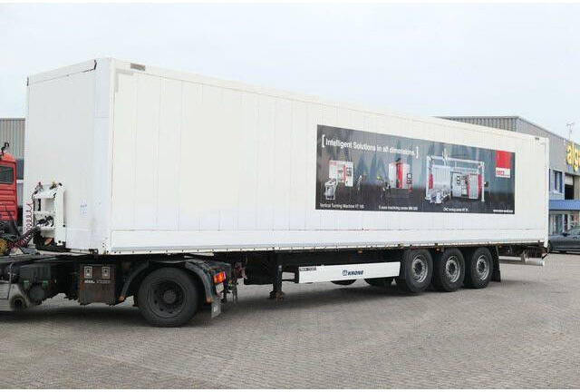 Krone SD, Schlüssellochblech, Luft-Lift, SAF-Achsen - Gesloten oplegger: afbeelding 3 Krone SD, Schlüssellochblech, Luft-Lift, SAF-Achsen - Gesloten oplegger: afbeelding 3