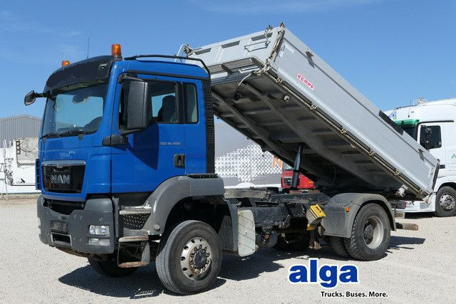 MAN 18.400 TGS BL 4x4, Allrad, klima, AHK,Alu-Felgen - Kipper vrachtwagen: afbeelding 1 MAN 18.400 TGS BL 4x4, Allrad, klima, AHK,Alu-Felgen - Kipper vrachtwagen: afbeelding 1