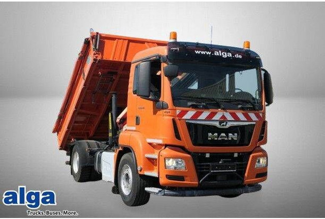 MAN 18.460 TGS/4x2/Meiller/Palfinger 8.501 SLD/AHK - Kipper vrachtwagen: afbeelding 1 MAN 18.460 TGS/4x2/Meiller/Palfinger 8.501 SLD/AHK - Kipper vrachtwagen: afbeelding 1
