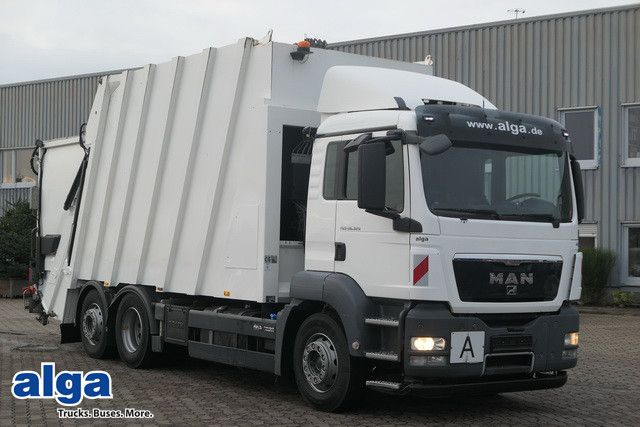 MAN 26.320 TGS LL 6x2, Faun, Variopress, Gelenkt - Vuilniswagen: afbeelding 1 MAN 26.320 TGS LL 6x2, Faun, Variopress, Gelenkt - Vuilniswagen: afbeelding 1