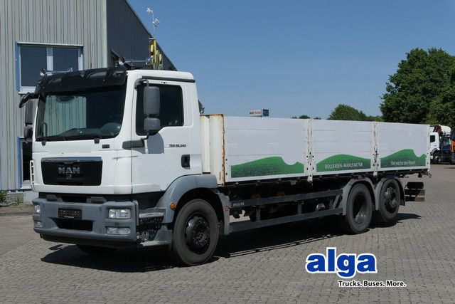 MAN 26.340 TGM 6x2, Lenk-Lift, Voll-Luft, Klima - Vrachtwagen met open laadbak: afbeelding 1 MAN 26.340 TGM 6x2, Lenk-Lift, Voll-Luft, Klima - Vrachtwagen met open laadbak: afbeelding 1