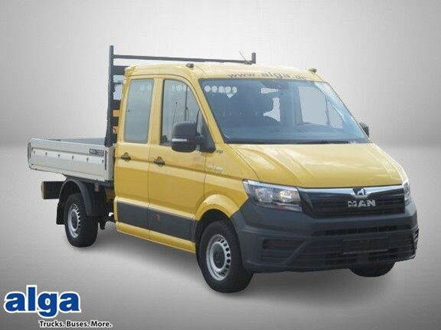 MAN 3.180 TGE 4x4, DOKA, 7 Sitze, Klima, Navi, AHK - Bestelwagen open laadbak, Bestelwagen met dubbele cabine: afbeelding 1 MAN 3.180 TGE 4x4, DOKA, 7 Sitze, Klima, Navi, AHK - Bestelwagen open laadbak, Bestelwagen met dubbele cabine: afbeelding 1