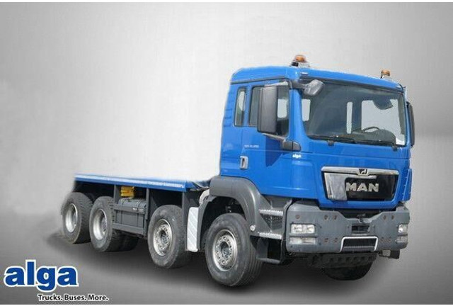MAN 41.480 TGS BB-WW 8x4, gr. Federpaket, 38tkm, AC - Chassis vrachtwagen: afbeelding 1 MAN 41.480 TGS BB-WW 8x4, gr. Federpaket, 38tkm, AC - Chassis vrachtwagen: afbeelding 1
