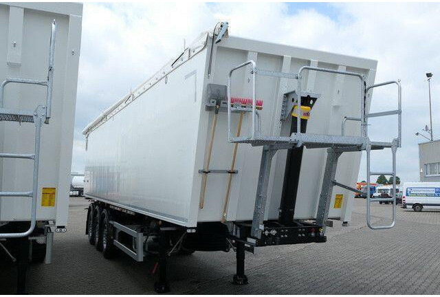 Mega Alu, 56m³, Kombitüren, Getreide, SAF, Luft-Lift - Kipper oplegger: afbeelding 5 Mega Alu, 56m³, Kombitüren, Getreide, SAF, Luft-Lift - Kipper oplegger: afbeelding 5