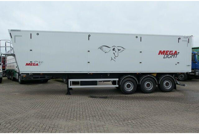 Mega MNL, Alu, 60m³, Kombitür, SAF,Mehrfach auf Lager - Kipper oplegger: afbeelding 2 Mega MNL, Alu, 60m³, Kombitür, SAF,Mehrfach auf Lager - Kipper oplegger: afbeelding 2