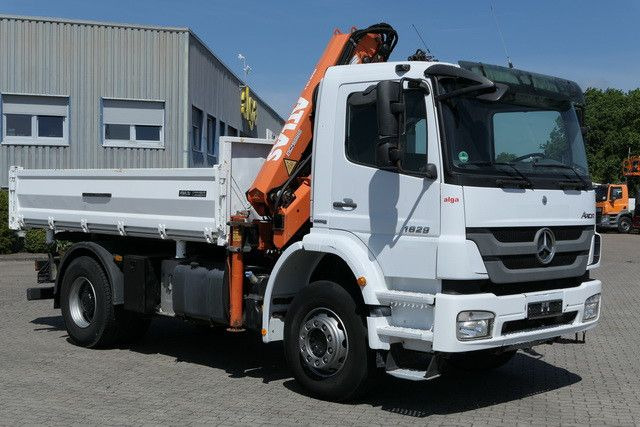 Mercedes-Benz 1829 K Axor, Atlas 116.3-A2L, AHK, Greifer,Klima - Kipper vrachtwagen, Kraanwagen: afbeelding 2 Mercedes-Benz 1829 K Axor, Atlas 116.3-A2L, AHK, Greifer,Klima - Kipper vrachtwagen, Kraanwagen: afbeelding 2