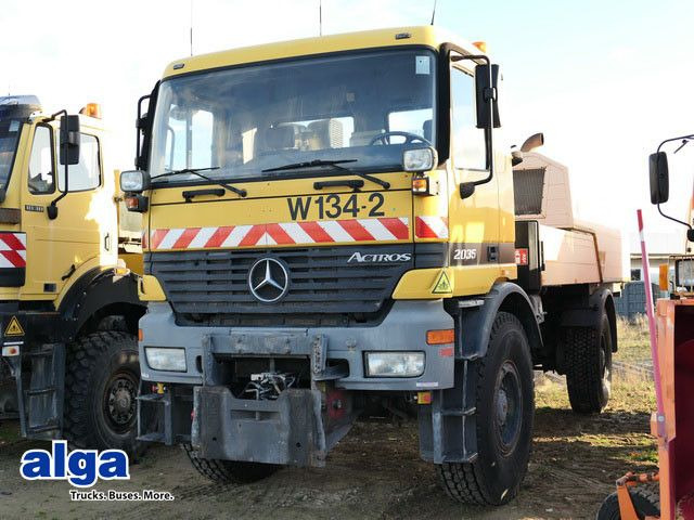 Mercedes-Benz 2035 AK Actros 4x4, Kehrmaschine Schmidt, Allrad - Veegwagen: afbeelding 3 Mercedes-Benz 2035 AK Actros 4x4, Kehrmaschine Schmidt, Allrad - Veegwagen: afbeelding 3