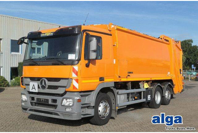 Mercedes-Benz 2532 L Actros 6x2,Schörling, Terberg, Lenk-Lift - Vuilniswagen: afbeelding 1 Mercedes-Benz 2532 L Actros 6x2,Schörling, Terberg, Lenk-Lift - Vuilniswagen: afbeelding 1