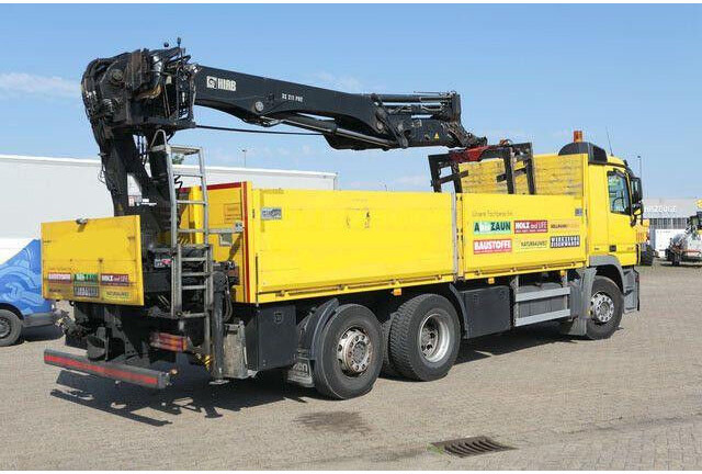 Mercedes-Benz 2536 Actros/MP3/HIAB 211DL/AHK/Klima - Vrachtwagen met open laadbak: afbeelding 5 Mercedes-Benz 2536 Actros/MP3/HIAB 211DL/AHK/Klima - Vrachtwagen met open laadbak: afbeelding 5