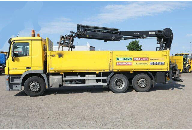 Mercedes-Benz 2536 Actros/MP3/HIAB 211DL/AHK/Klima - Vrachtwagen met open laadbak: afbeelding 4 Mercedes-Benz 2536 Actros/MP3/HIAB 211DL/AHK/Klima - Vrachtwagen met open laadbak: afbeelding 4