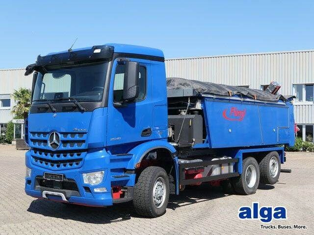 Mercedes-Benz 2548 L Arocs HAD 6x4, Asphalt, Bitumen, Fliegl - Asfaltmachine: afbeelding 1 Mercedes-Benz 2548 L Arocs HAD 6x4, Asphalt, Bitumen, Fliegl - Asfaltmachine: afbeelding 1