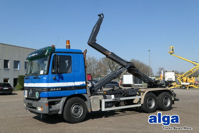 Mercedes-Benz 3343 Actros 6x4, Multilift LHS26056, Klima, AHK - Haakarmsysteem vrachtwagen: afbeelding 1 Mercedes-Benz 3343 Actros 6x4, Multilift LHS26056, Klima, AHK - Haakarmsysteem vrachtwagen: afbeelding 1