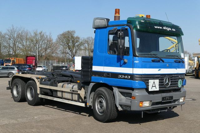 Mercedes-Benz 3343 Actros 6x4, Multilift LHS26056, Klima, AHK - Haakarmsysteem vrachtwagen: afbeelding 5 Mercedes-Benz 3343 Actros 6x4, Multilift LHS26056, Klima, AHK - Haakarmsysteem vrachtwagen: afbeelding 5
