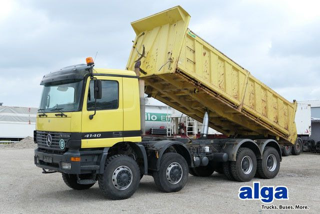Mercedes-Benz 4140 AK Actros 8x8, Allrad, Meiller, 17m³ - Kipper vrachtwagen: afbeelding 1 Mercedes-Benz 4140 AK Actros 8x8, Allrad, Meiller, 17m³ - Kipper vrachtwagen: afbeelding 1