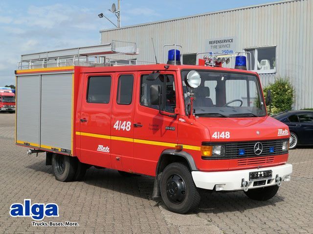 Mercedes-Benz 814 D/Feuerwehr/Metz/Wassertank/Pumpe - Brandweerwagen: afbeelding 1 Mercedes-Benz 814 D/Feuerwehr/Metz/Wassertank/Pumpe - Brandweerwagen: afbeelding 1