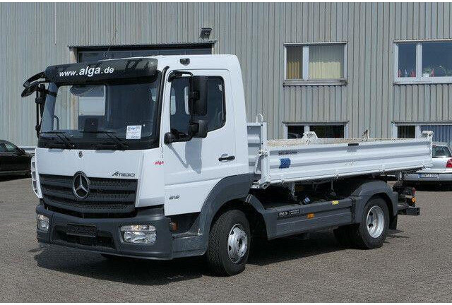 Mercedes-Benz 818 K Atego 4x2, Meiller, 19tkm, 2x AHK, Klima - Kipper vrachtwagen: afbeelding 4 Mercedes-Benz 818 K Atego 4x2, Meiller, 19tkm, 2x AHK, Klima - Kipper vrachtwagen: afbeelding 4