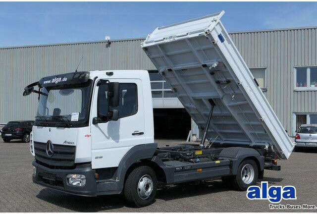 Mercedes-Benz 818 K Atego 4x2, Meiller, 19tkm, 2x AHK, Klima - Kipper vrachtwagen: afbeelding 1 Mercedes-Benz 818 K Atego 4x2, Meiller, 19tkm, 2x AHK, Klima - Kipper vrachtwagen: afbeelding 1