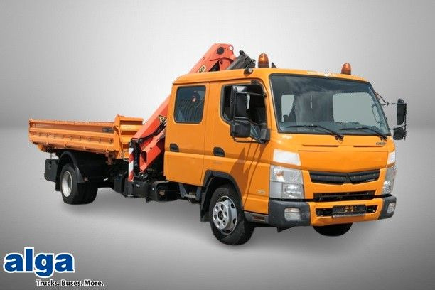 Mitsubishi Fuso Canter 7C18D, Palfinger PK 7001-KA, DOKA - Kipper bestelwagen, Bestelwagen met dubbele cabine: afbeelding 1 Mitsubishi Fuso Canter 7C18D, Palfinger PK 7001-KA, DOKA - Kipper bestelwagen, Bestelwagen met dubbele cabine: afbeelding 1