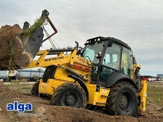 New Holland B100C Turbo 4x4, S.W.S., 4+1 Schaufel,Hammerline - Graaflaadmachine: afbeelding 1 New Holland B100C Turbo 4x4, S.W.S., 4+1 Schaufel,Hammerline - Graaflaadmachine: afbeelding 1