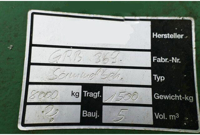 Sammelbehälter, Glascontainer, Absetzcontainer - Kabelsysteem truck: afbeelding 4 Sammelbehälter, Glascontainer, Absetzcontainer - Kabelsysteem truck: afbeelding 4