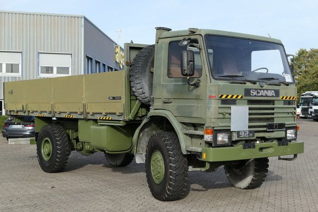 Scania P92HK 4x4, Allrad, Einzelbereifung, Klima, 40tkm - Vrachtwagen met open laadbak: afbeelding 4 Scania P92HK 4x4, Allrad, Einzelbereifung, Klima, 40tkm - Vrachtwagen met open laadbak: afbeelding 4