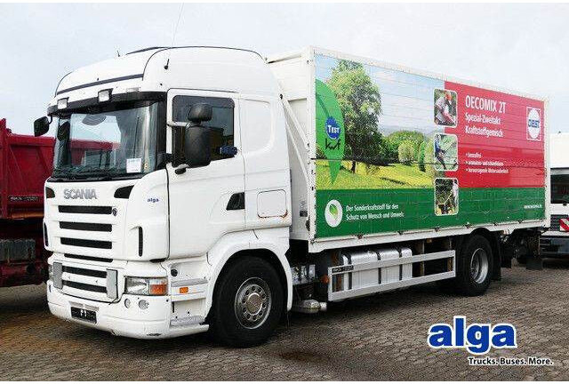Scania R 420 LB4X2, Schwenkwand, LBW 2,0to., Retarder - Bakwagen: afbeelding 1 Scania R 420 LB4X2, Schwenkwand, LBW 2,0to., Retarder - Bakwagen: afbeelding 1