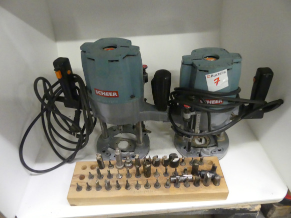Houtbewerkingsmachine 2 Défonceuses Scheer HM16: afbeelding 1