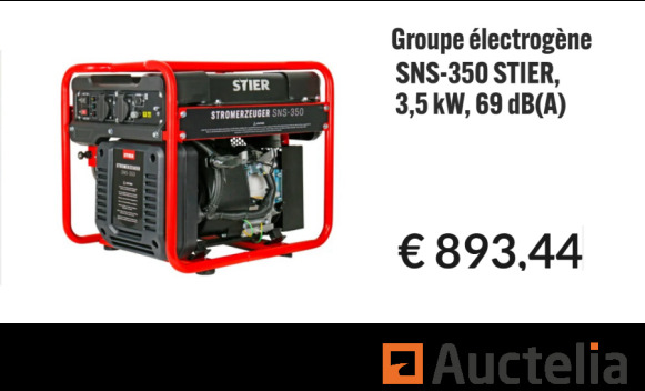 Groupe électrogène STIER SNS-350 - Industrie generator: afbeelding 1 Groupe électrogène STIER SNS-350 - Industrie generator: afbeelding 1