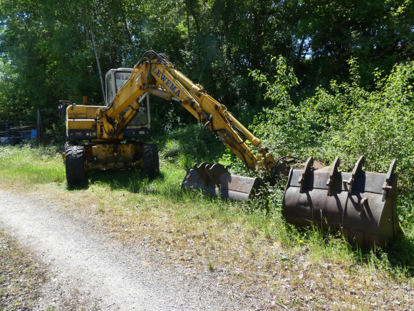 Pelle sur pneus Komatsu PW95 - Mobiele graafmachine: afbeelding 2 Pelle sur pneus Komatsu PW95 - Mobiele graafmachine: afbeelding 2