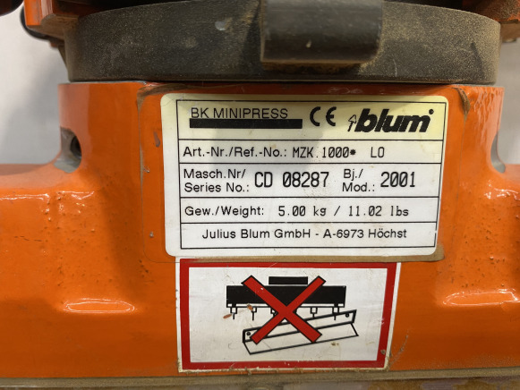 Perceuses multibroches BLUM MZK 1000 - Metaalbewerkingsmachine: afbeelding 2 Perceuses multibroches BLUM MZK 1000 - Metaalbewerkingsmachine: afbeelding 2