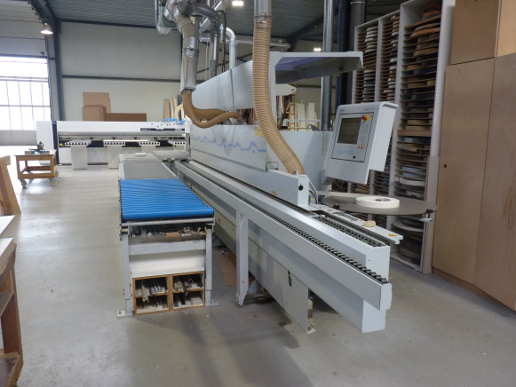 Plaqueuse de chants Brandt Highflex 1440 KDF 440 (211-0261206590-2012) + Rallonge avec convoyeur à rouleaux - Houtbewerkingsmachine: afbeelding 2 Plaqueuse de chants Brandt Highflex 1440 KDF 440 (211-0261206590-2012) + Rallonge avec convoyeur à rouleaux - Houtbewerkingsmachine: afbeelding 2