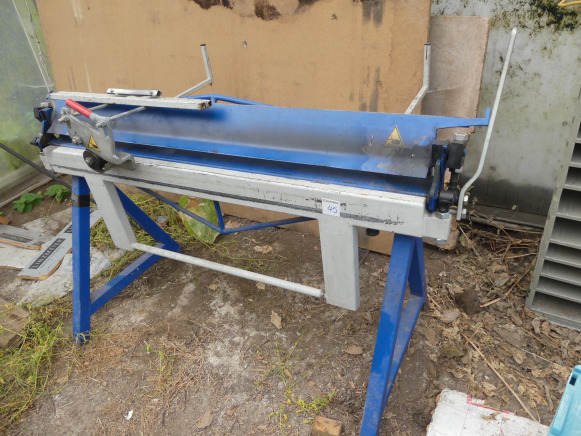 Plieuse de chantier marque et modèle inconnu - Metaalbewerkingsmachine: afbeelding 1 Plieuse de chantier marque et modèle inconnu - Metaalbewerkingsmachine: afbeelding 1