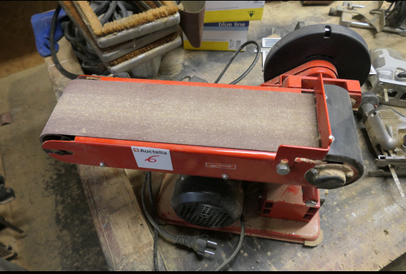 Ponceuse à bande + lapidaire Einhell TC-US 400 - Houtbewerkingsmachine: afbeelding 2 Ponceuse à bande + lapidaire Einhell TC-US 400 - Houtbewerkingsmachine: afbeelding 2