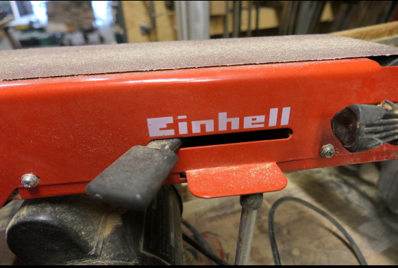 Ponceuse à bande + lapidaire Einhell TC-US 400 - Houtbewerkingsmachine: afbeelding 5 Ponceuse à bande + lapidaire Einhell TC-US 400 - Houtbewerkingsmachine: afbeelding 5