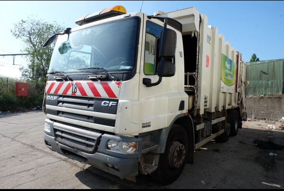 REF : 18 - Camion Poubelle DAF CF75 - Vuilniswagen: afbeelding 1 REF : 18 - Camion Poubelle DAF CF75 - Vuilniswagen: afbeelding 1