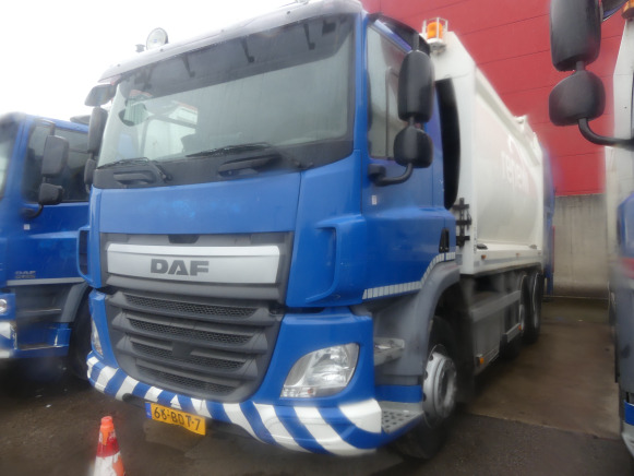 REF:66-BDT-7 - Camion poubelle DAF CF 290 FAG (2014-222.764 km) - Vuilniswagen: afbeelding 1 REF:66-BDT-7 - Camion poubelle DAF CF 290 FAG (2014-222.764 km) - Vuilniswagen: afbeelding 1