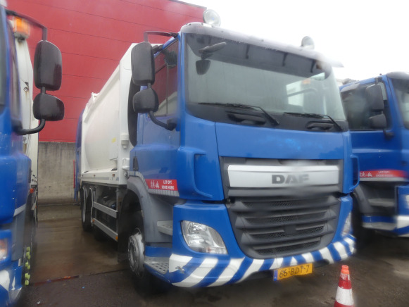 REF:66-BDT-7 - Camion poubelle DAF CF 290 FAG (2014-222.764 km) - Vuilniswagen: afbeelding 2 REF:66-BDT-7 - Camion poubelle DAF CF 290 FAG (2014-222.764 km) - Vuilniswagen: afbeelding 2