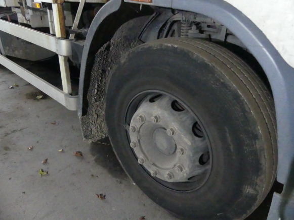 REF:C35 - Camion poubelle (pour pièces) DAF CF75.310 - Vuilniswagen: afbeelding 5 REF:C35 - Camion poubelle (pour pièces) DAF CF75.310 - Vuilniswagen: afbeelding 5