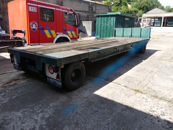 Remorque plateau Gheysen & Verpoort AU16-8-8 - Open/ Plateau aanhangwagen: afbeelding 1 Remorque plateau Gheysen & Verpoort AU16-8-8 - Open/ Plateau aanhangwagen: afbeelding 1