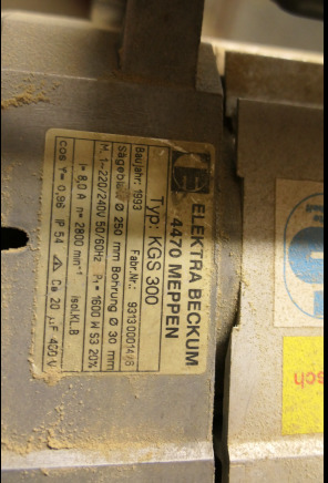 Scie à onglet Elektra Beckum KGS300 - Houtbewerkingsmachine: afbeelding 5 Scie à onglet Elektra Beckum KGS300 - Houtbewerkingsmachine: afbeelding 5