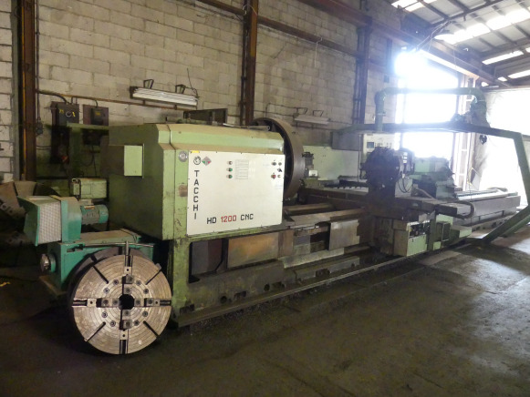 Tour à métaux CNC Tacchi HD1200 CNC - Metaaldraaibank: afbeelding 1 Tour à métaux CNC Tacchi HD1200 CNC - Metaaldraaibank: afbeelding 1