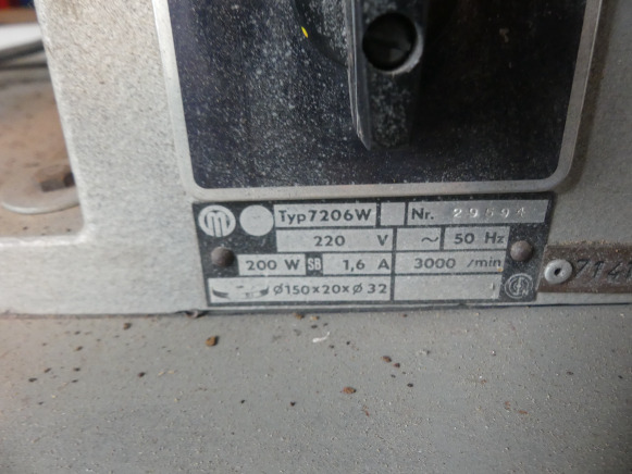 Touret à meuler Metabo 7206W - Metaalbewerkingsmachine: afbeelding 3 Touret à meuler Metabo 7206W - Metaalbewerkingsmachine: afbeelding 3