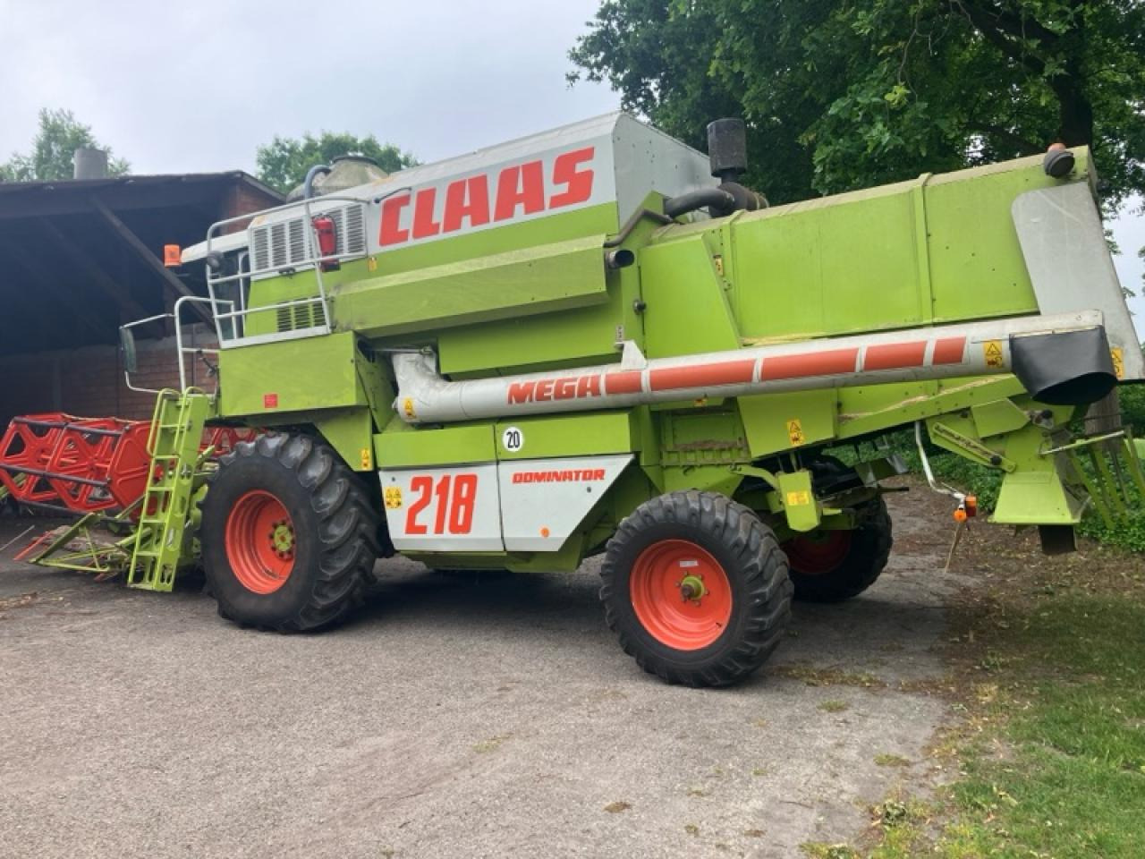 CLAAS Dominator 218 Mega - Maaidorser: afbeelding 3 CLAAS Dominator 218 Mega - Maaidorser: afbeelding 3